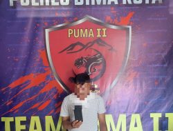 Tim Puma 2 Polres Bima Kota Amankan Seorang Pembeli Handphone Hasil Curian