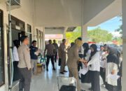 Tim Turjawali Samapta Polres Bima Laksanakan Patroli dan Pengamanan Seleksi P3K